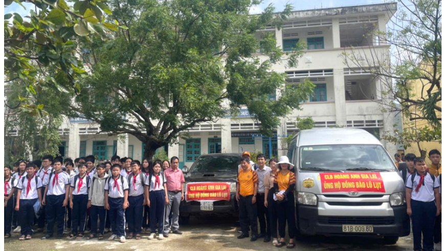 Cứu trợ lũ lụt Đông Gia Lai
